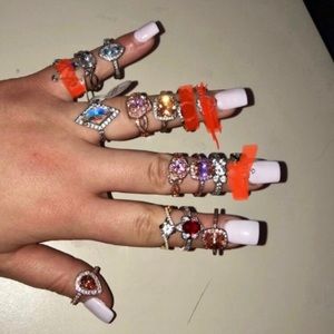 Fragrant jewels rings